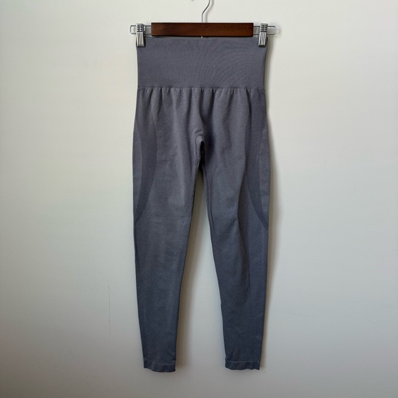 NVGTN Contour‎ Seamless Leggings Grey Size Small Gym Workout - Picture 2 of 7